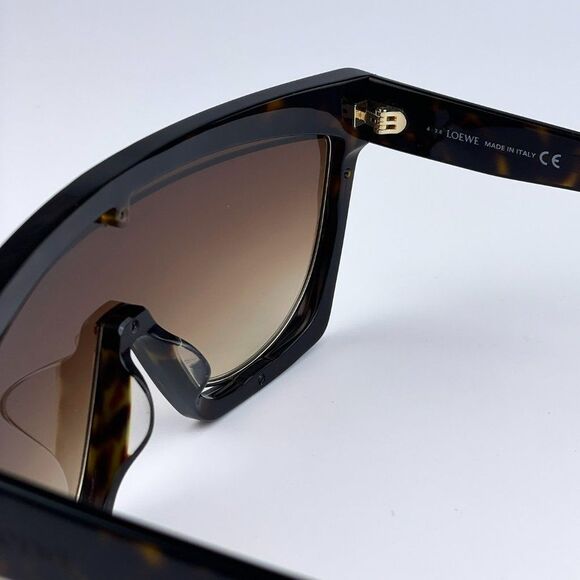Loewe LW40012F FILIPA MASK  52F Sunglasses Shiny Havana Gradient Brown Women